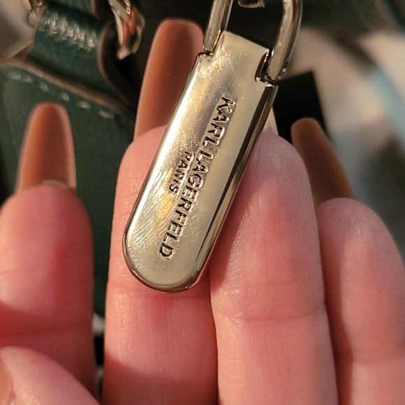 KARL LAGERFELD CAMERA BAG NWT - Picture 9 of 12